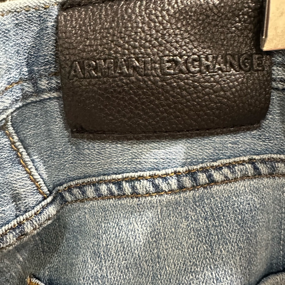 Armani Exchange Men's Jeans in Light Blue - Picture 3 of 8